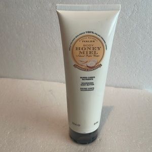 Perlier honey & biscotti nourishing body butter organic sealed full size 8.4 oz